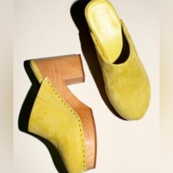 Charlotte Stone Shoes - Charlotte Stone Shoes Women’s 9 Acid Marlo Clog Suede